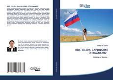 Portada del libro de RUS TILIDA GAPIRISHNI OʻRGANAMIZ