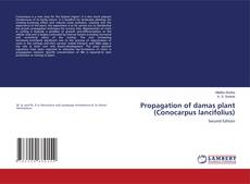 Buchcover von Propagation of damas plant (Conocarpus lancifolius)