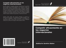 Buchcover von Competir eficazmente en los negocios internacionales