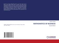 Bookcover of MATHEMATICS OF BUSINESS