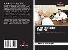 Copertina di Belief in medical discourse