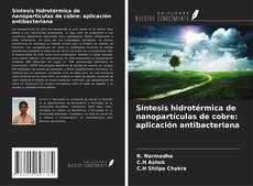 Buchcover von Síntesis hidrotérmica de nanopartículas de cobre: aplicación antibacteriana