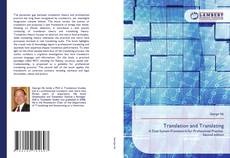 Bookcover of Translation and Translating