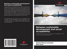 Bookcover of Between sustainable development and social acceptability