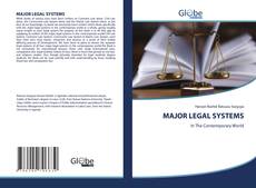 Bookcover of MAJOR LEGAL SYSTEMS