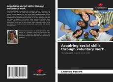 Buchcover von Acquiring social skills through voluntary work