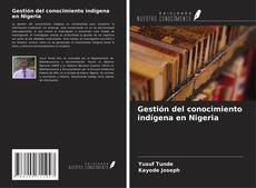 Gestión del conocimiento indígena en Nigeria kitap kapağı