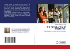 Capa do livro de THE FOUNDATION OF PHONETICS 
