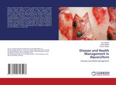 Capa do livro de Disease and Health Management in Aquaculture 