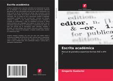 Buchcover von Escrita académica