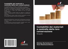 Couverture de Contabilità dei materiali e controllo della loro conservazione