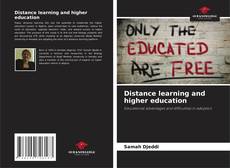 Portada del libro de Distance learning and higher education
