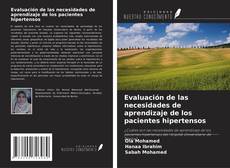 Copertina di Evaluación de las necesidades de aprendizaje de los pacientes hipertensos