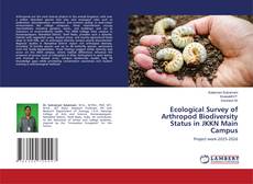 Buchcover von Ecological Survey of Arthropod Biodiversity Status in JKKN Main Campus