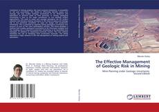 Bookcover of The Effective Management of Geologic Risk in Mining