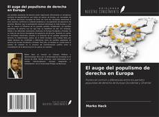 Buchcover von El auge del populismo de derecha en Europa