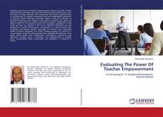 Capa do livro de Evaluating The Power Of Teacher Empowerment 