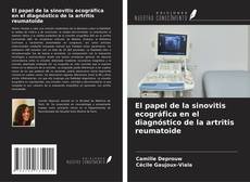 Buchcover von El papel de la sinovitis ecográfica en el diagnóstico de la artritis reumatoide