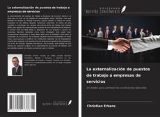 Buchcover von La externalización de puestos de trabajo a empresas de servicios