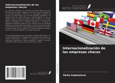 Capa do livro de Internacionalización de las empresas checas 
