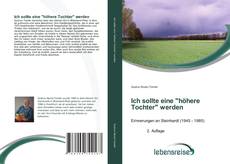 Buchcover von Ich sollte eine "höhere Tochter" werden