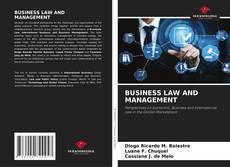 Borítókép a  BUSINESS LAW AND MANAGEMENT - hoz