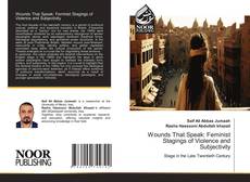 Portada del libro de Wounds That Speak: Feminist Stagings of Violence and Subjectivity