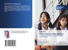 Bookcover of Human Resource Management