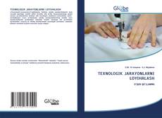 TEXNOLOGIK JARAYONLARNI LOYIHALASH kitap kapağı