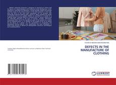 Buchcover von DEFECTS IN THE MANUFACTURE OF CLOTHING