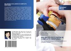 Buchcover von BALANCED OCCLUSION IN COMPLETE DENTURES
