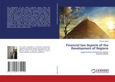 Copertina di Financial law Aspects of the Development of Regions