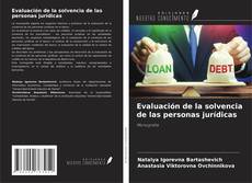 Buchcover von Evaluación de la solvencia de las personas jurídicas