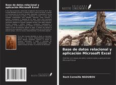 Copertina di Base de datos relacional y aplicación Microsoft Excel