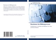 Buchcover von Rassismus im Bildungswesen