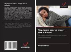 Portada del libro de Współpraca sądowa między DRK a Burundi