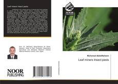 Leaf miners Insect pests的封面