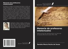 Capa do livro de Memoria de profesores intelectuales 