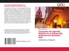 Portada del libro de Concepto de Agenda Pública en el Desarrollo Regional de Quintana Roo