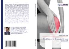 Capa do livro de Rehabilitation of Osteoarthritic knee 