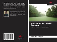 Capa do livro de Agriculture and food in Germany 