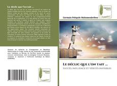 Обложка Le déclic que l'on tait ...