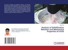 Buchcover von Analysis of Solidification Behavior and Mechanical Properties of A356