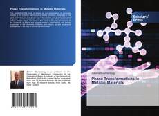 Couverture de Phase Transformations in Metallic Materials