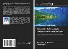 Buchcover von Aplicación de la biología computacional en la botánica