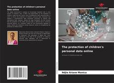 Capa do livro de The protection of children's personal data online 