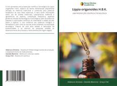 Capa do livro de Lippia origanoides H.B.K. 
