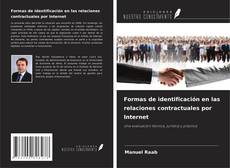 Buchcover von Formas de identificación en las relaciones contractuales por Internet