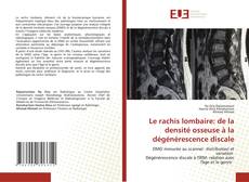 Couverture de Le rachis lombaire: de la densité osseuse à la dégénérescence discale