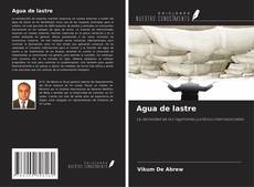 Couverture de Agua de lastre